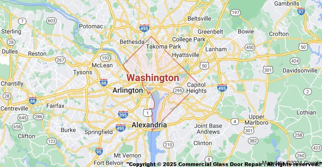 Commercial Glass Door Replacement Virginia Maryland Washington DC Break In Burglary Incident Storefront Business Same Day Expedited Service
Virginia
Ashburn | Arlington | Annandale | Alexandria | Burke | Clifton | Chantilly | Centreville | Catlett ) | Dumfries | Dulles | Fairfax | Falls church | Gainesville | Herndon | Haymarket | Lorton | Merrifield | Mclean | Marshall | Manassas | Occoquan | Oakton | Reston | Sterling | Stafford | Springfield | Triangle | Vienna | Woodbridge | Warrenton | Roslyn | Leesburg.
Washington DC
Anacostia | Brookland | Capitol Hill | Columbia Heights | Congress Heights | Downtown | Dupont Circle | Foggy Bottom | Georgetown | H Street NE Woodley Park.
Maryland
Accokeek | Bowie | Bethesda | Beltsville | College Park | Clinton | Chevy Chase | Fort Washington | Capitol Heights | Greenbelt | Germantown | Gaithersburg | hyattsville | Kensington | District Heights | Laurel | Lanham | Montgomery | Oxon Hill | Potomac | Rockville | Riverdale | Silver Spring | Temple Hils | Takoma Park | Upper Marlboro.| Waldorf.
Baltimore
Arbutus | Carney | Catonsville | Cockeysville | Dundalk | Edgemere | Essex | Garrison | Hampton | Honeygo | Ilchester | Kingsville | Lansdowne | Lochearn | Lutherville | Mays Chapel | Middle River | Milford Mill | Overlea | Owings Mills | |Parkville | Perry Hall | Pikesville | Randallstown | Reisterstown | Rosedale | Rossville | Timonium | Towson | White Marsh | Woodlawn