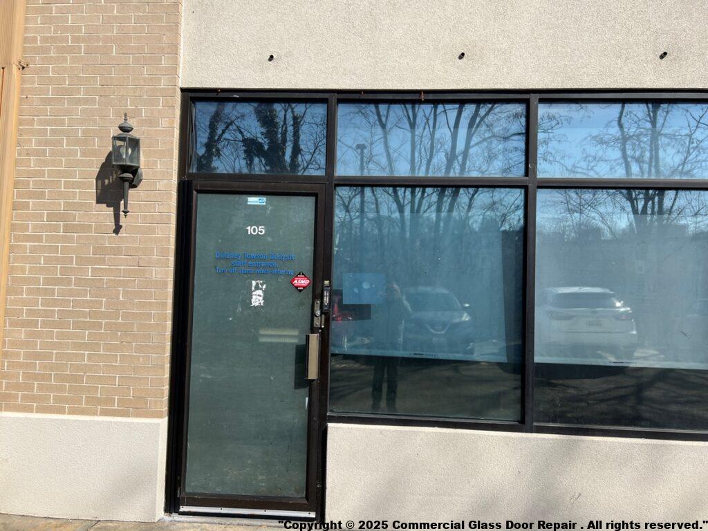 Commercial Glass Door Repair 24/7 Same Day Service Washington DC Maryland Virginia Hinge Pivot Closer Locksmith Panic Metal Storefront Repair
Virginia
Ashburn | Arlington | Annandale | Alexandria ||Burke | Clifton | Chantilly | centreville, | Catlett | Dumfries | Dulles | Fairfax Station | Fairfax | Falls church | Gainesville | Herndon | Haymarket | Lorton | Merrifield | Mclean | Marshall | Manassas | Occoquan | Oakton, | Reston | Sterling | Stafford | Springfield | Triangle | | Vienna | Woodbridge | Warrenton | Roslyn | Leesburg
Washington DC
Anacostia | Brookland | Capitol Hill | Columbia Heights | Congress Heights | Downtown | Dupont Circle | Foggy Bottom | Georgetown | H Street | Logan Circle | Woodley Park
Maryland
Accokeek | Bowie | Bethesda | Beltsville | College Park | Clinton | Chevy Chase | Fort Washington | Greenbelt | Germantown | Gaithersburg | Hyattsville | Kensington | District Heights | Laurel | Lanham | Montgomery | Oxon Hill | Potomac | Rockville | Riverdale | Silver Spring | Temple Hill | Takoma Park | Upper Marlboro | Waldorf .
Baltimore
Arbutus | Carney | Catonsville | Cockeysville | Dundalk | Edgemere | Essex | Garrison | Hampton | Honeygo | Ilchester | Kingsville | Lansdowne | Lochearn | Lutherville | Mays Chapel | Middle River | Milford Mill | Overlea | Owings Mills | Parkville | Perry Hall | Pikesville | Randallstown | Reisterstown | Rosedale | Rossville | Timonium | Towson | White Marsh | Woodlawn Mary